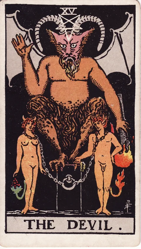 The Devil — Rider–Waite–Smith