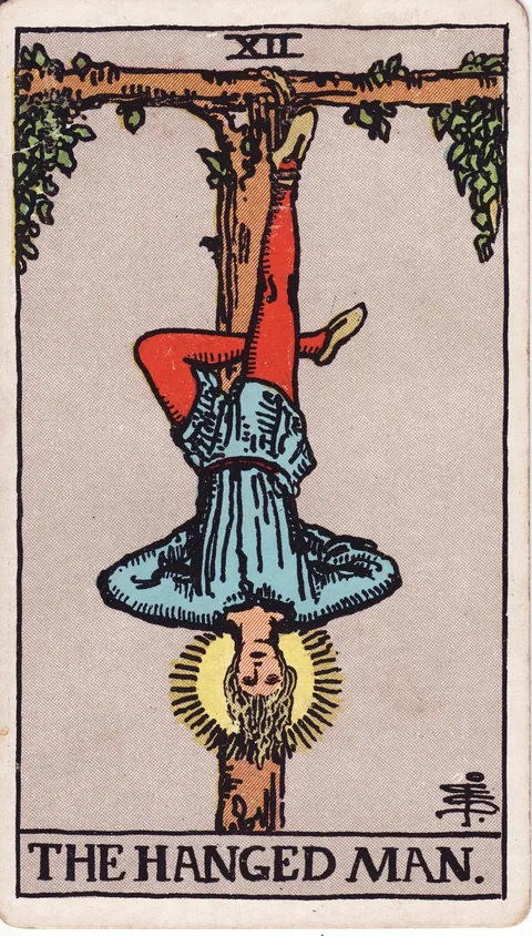 The Hanged Man — Rider–Waite–Smith