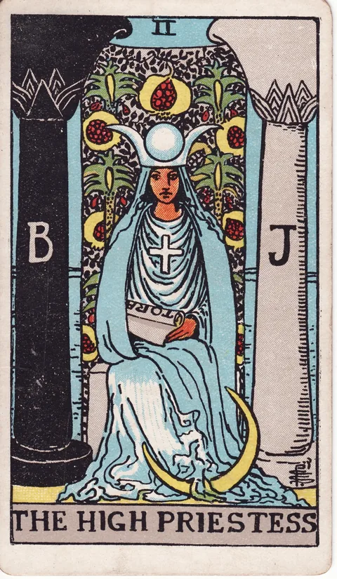The High Priestess — Rider–Waite–Smith