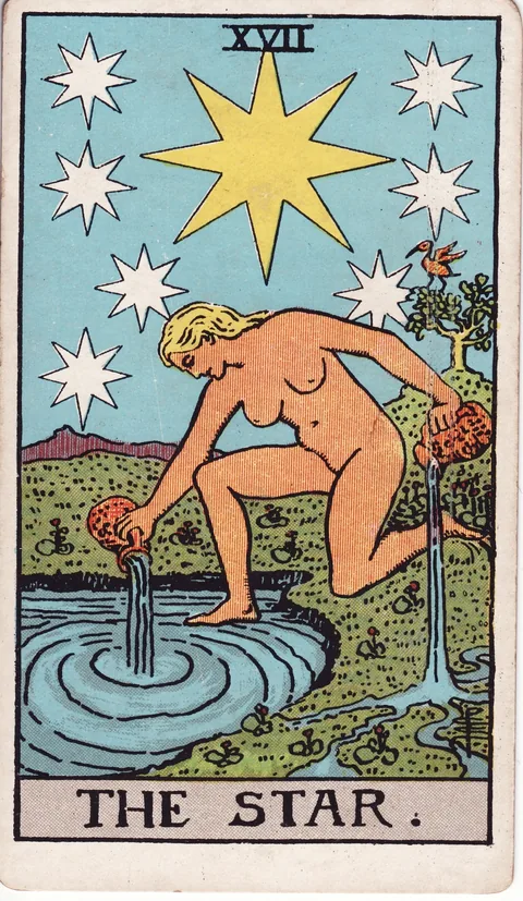 The Star — Rider–Waite–Smith