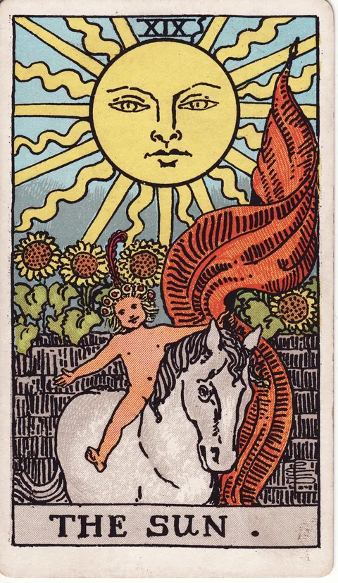The Sun — Rider–Waite–Smith